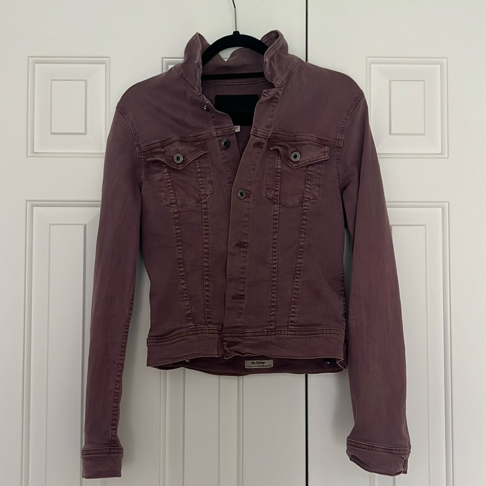 AG Robyn Jean Jacket - Plum Purple